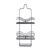 Wholesale - BLACK SHOWER CADDY W/ POWDER CADDY, UPC: 840005232460